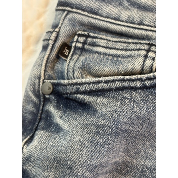 Judy Blue Jeans Women's 3/26 Washed Blue Stretch Denim‎ Slim Fit Distressed - Picture 6 of 16